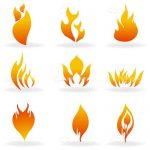 The Shapes of Fire Icon 9 Pack